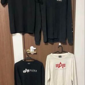 ALPHA INDUSTRIES Tシャツ ロンT 4枚セット まとめ売り