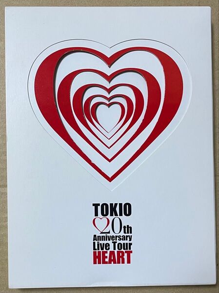 TOKIO 20th Anniversary Live Tour HEART (DVD) 初回プレス