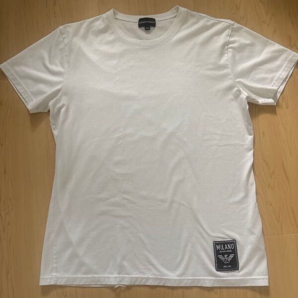 アルマーニ エンポリオ Armani Emporio Tシャツ 白T おしゃれ ユニセックス MILANO