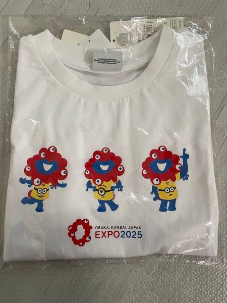 【新品】ミニオンコラボ ミャクミャク Tシャツ 大阪関西万博 万博 130cm EXPO2025