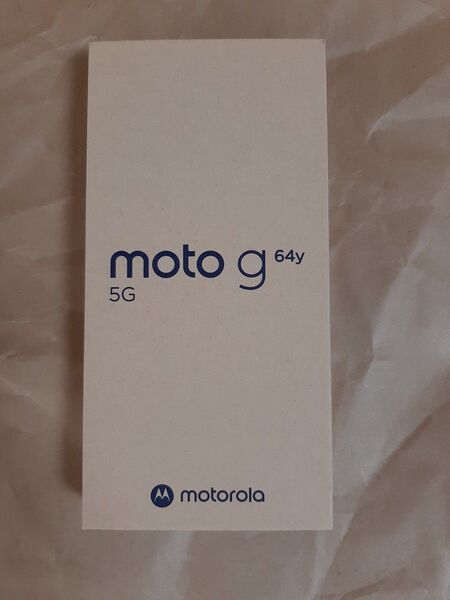 【新品未使用】moto g64y 5G A401MO【スペースブラック SIMフリー】