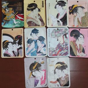 ② 浮世絵シリーズ 美友 シートマスク ミトモ パック 浮世絵
