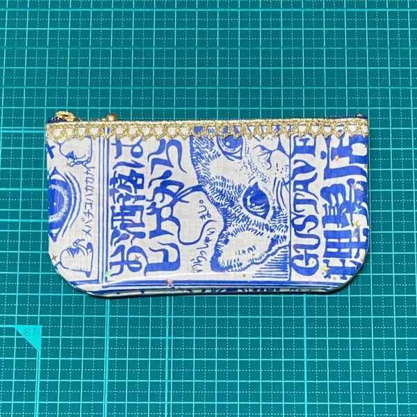 ビニールポーチ キラキラポーチ 横幅14cm ギュス