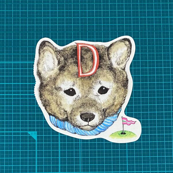 犬 ポストカードブック イニシャルD 柴犬 ヒグチユウコ