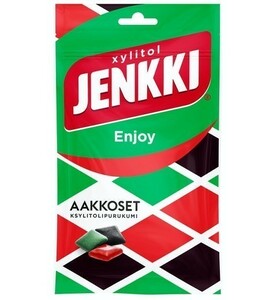 Cloetta Jenkki Chloe  Thai .n Kia - piece set taste xylitol gum 1 sack ×70g Finland. confection. 