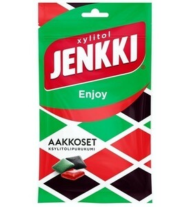 Cloetta Jenkki クロエッタ イェンキ アーコセット味 キシリトール ガム 1袋×70g フィンランドのお菓子です