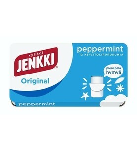 Cloetta Jenkki Chloe  Thai .nki pepper mint taste chewing gum 4 box ×18g Finland. confection. 