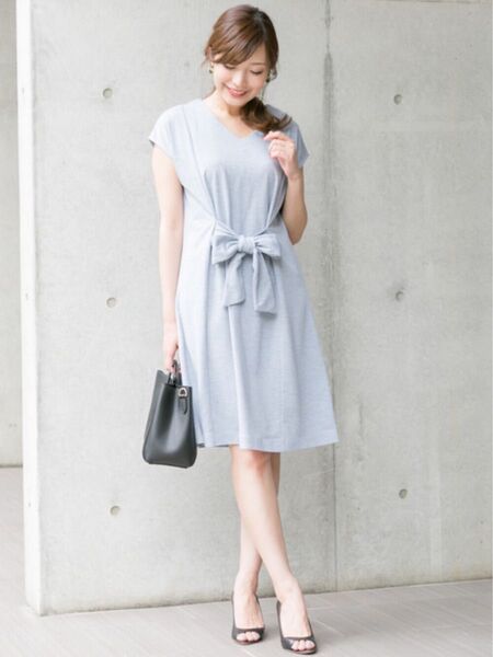 URBAN RESEARCH ROSSO WOMEN センターリボンワンピース