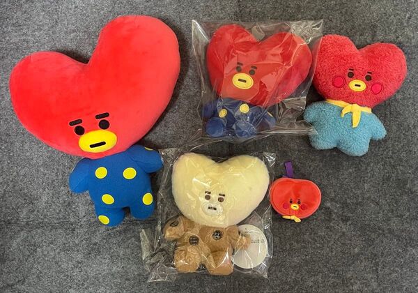 BTS BT21 TATA ぬいぐるみ 5点セット