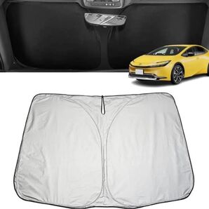 プリウス 60 新型フロントガラスサンシェード 遮光カーテン 内装品 換気 車