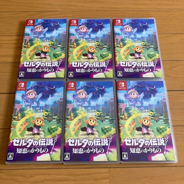 6本セット【Switch】 ゼルダの伝説 知恵のかりもの