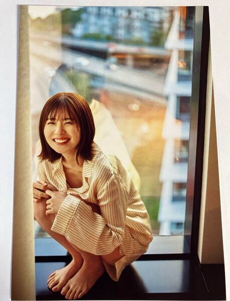 日向坂46 松田 好花 1st写真集 封入特典 メッセージ入りポストカード