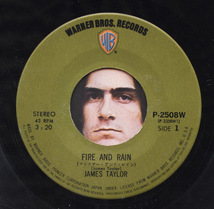 ★レアEP ★ジェイムス・テイラー★ファイアー・アンド・レイン　★James Taylor ／ Fire And Rain_画像3