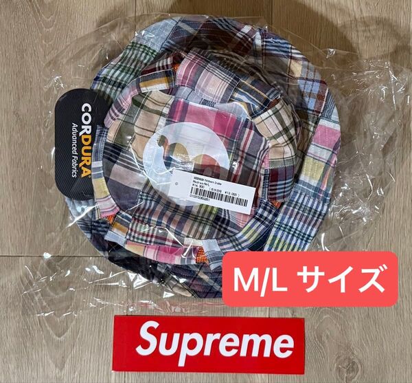 Supreme GOODENOUGH Patchwork Crusher Multi M/L シュプリーム ハット パッチワーク