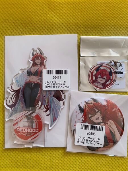 gigo nikke アクスタ 缶バッジ 非売品アンブレラチャーム