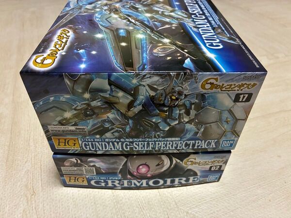 【まとめ売り有】ガンプラ 1/144 HG G-セルフ パーフェクトパック装備型 グリモア セット 未組立