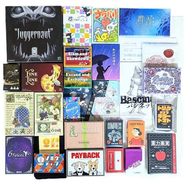 ゲームマーケット ボードゲーム27点セット