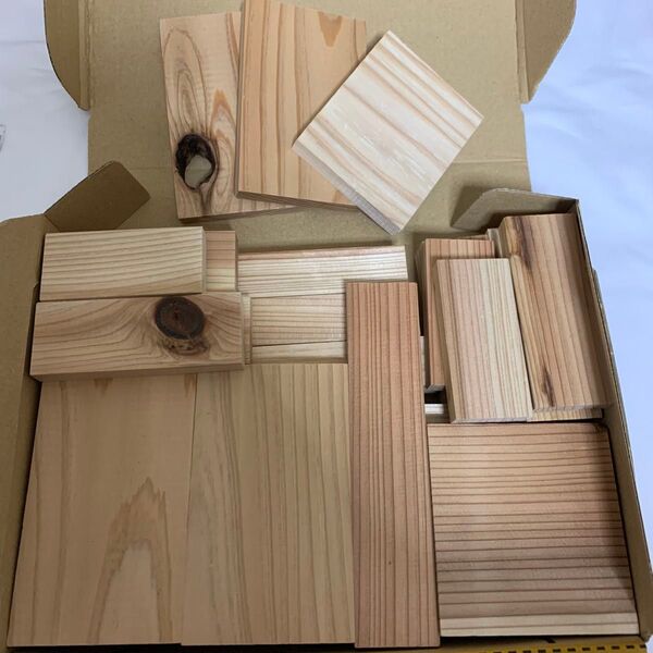材木 端材 切れ端 ハンドメイド 積み木 工作 スギ DIY 角材 板材 複数枚