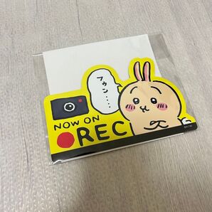 ちいかわ エンジョイドライブ!カーマグネット(うさぎREC)