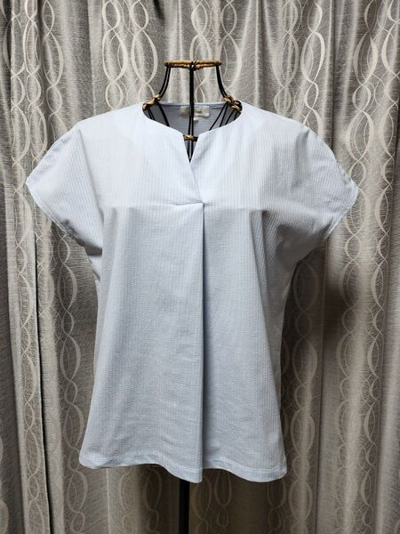アルファキュービック トップス フレンチスリーブ ブラウス