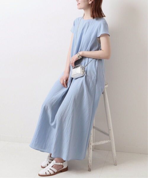 Spick & Span スピックアンドスパン テントラインドレス ブルー