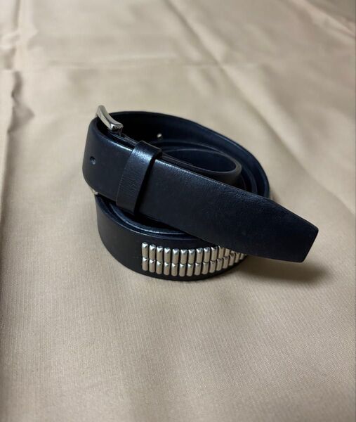 UNDERCOVER ism スタッズ ベルト 美品 アンダーカバー イズム 国内正規店購入 メンズ フリーサイズ レザーベルト