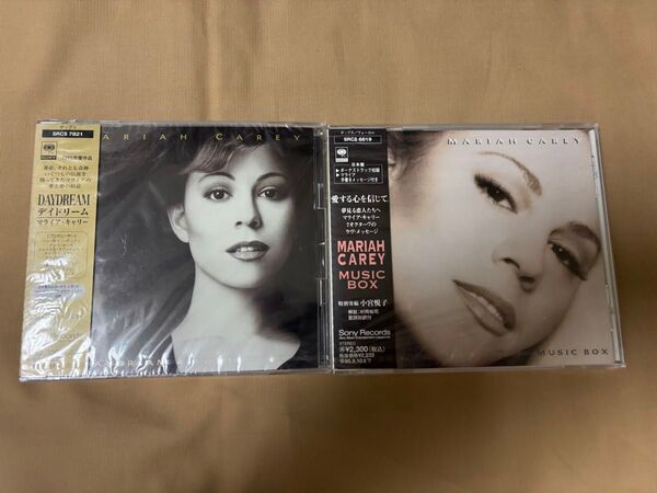 【CD】新品未開封『MARIAH CAREY / DAY DREAM / MUSIC BOX』初期オリジナル盤 帯付き 2枚セット