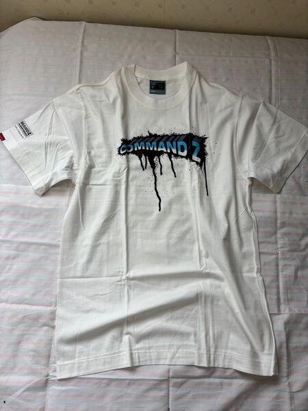 COMMANDZ bape コラボ Tシャツ ホワイト Lサイズ A BATHING APE