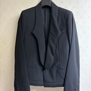 【UNDER COVER ism】新品未使用 『テーラード ジャケット』2 アンダーカバーイズム 初期 高橋盾 黒 メンズ 日本製