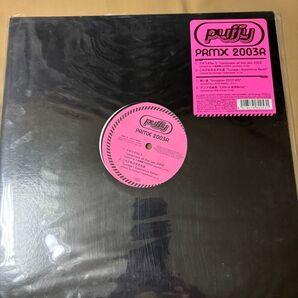 PUFFY PRMX 2003R アナログ レコード 美品 国内盤 REMIX リミックス JAZZ パフィー 12インチ LP