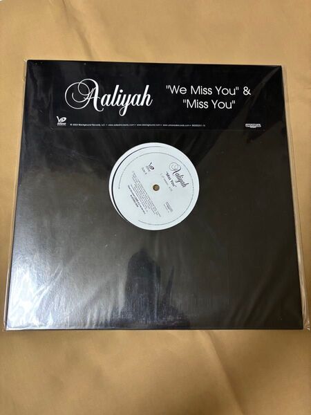 Aaliyah アナログ レコード Miss You 新品未開封 We Miss You feat JAY-Z Records
