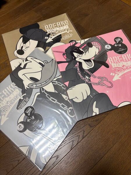 LP 3枚セット 新品未開封 BREAKS & BEATS DISNEY FOR WIZARDS OF DJZ アナログ レコード