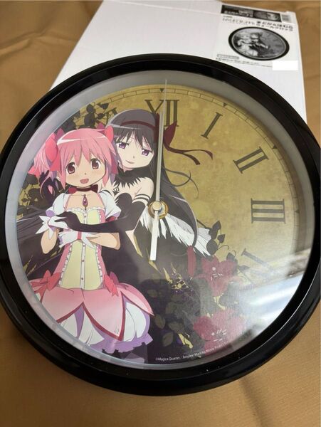 魔法少女まどか☆マギカ 壁掛け時計 ウォールクロック まどマギ 新品未使用 美品 レア 希少 まどか ほむら
