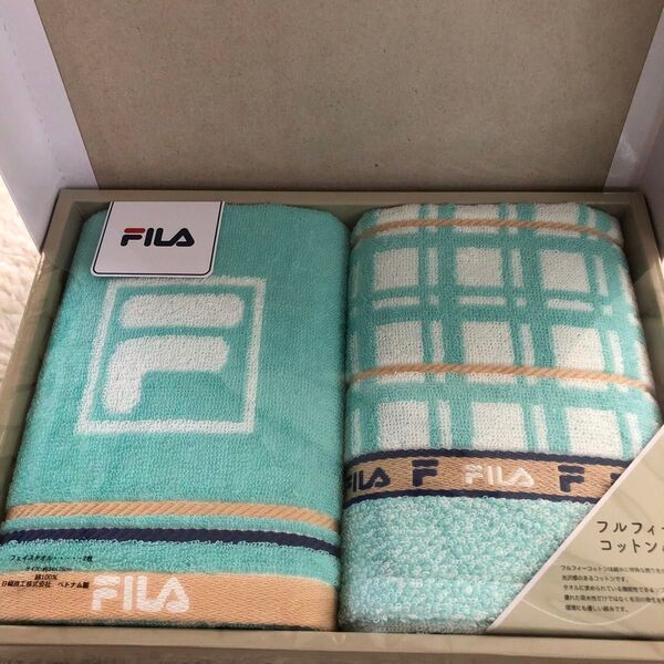 新品 FILAフェイスタオル2枚セット ラスト1