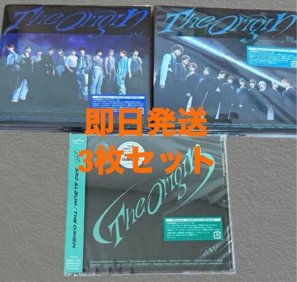 INI THE ORIGIN CD 3形態セット 特典全て無し