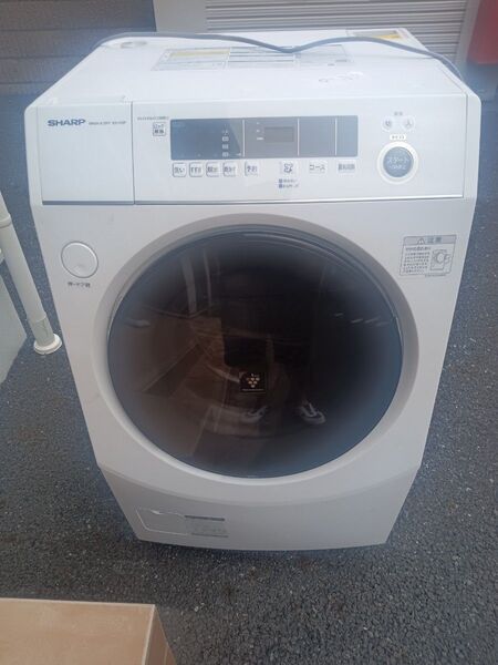 SHARP ドラム式洗濯乾燥機 ES-S7E-WL 2021年製