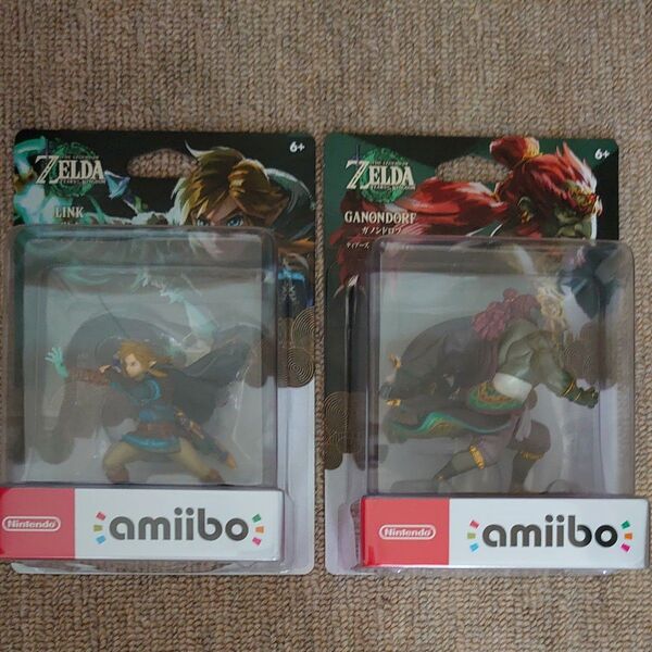amiibo ティアーズ・オブ・ザ・キングダム リンク&ガノンドロフ セット