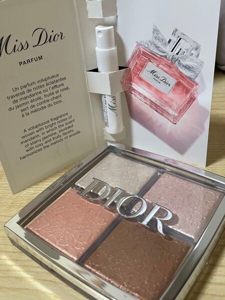 DIOR バックステージ フェイス グロウ パレット(002 グリッツ)美品 オマケ付き