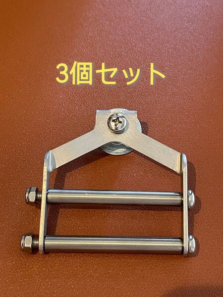 タジマセフ対応 SUSの工具差し用ハンガー 金具3個 内寸60mm 回転式セフ