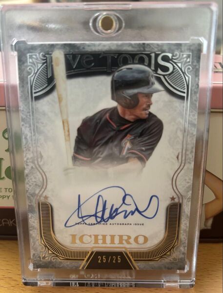 イチロー topps auto ICHIRO 25/25 直書き