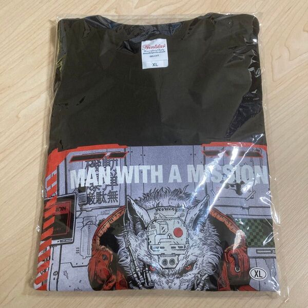 MAN WITH A MISSION 2024 USUK Tour T Japan Edition ブラックカラー・XLサイズ