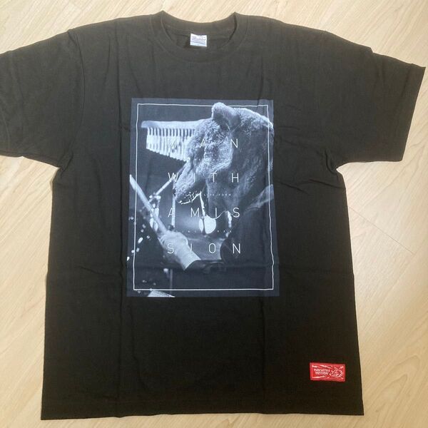 MAN WITH A MISSION スペアリブ 深淵Tシャツ Lサイズ ブラック 試着のみ