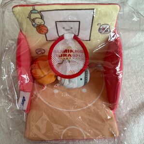すみっコぐらし ゼビオ限定バスケ コラボ シーンぬいぐるみ(ハーフコート,ボール,タピオカ)