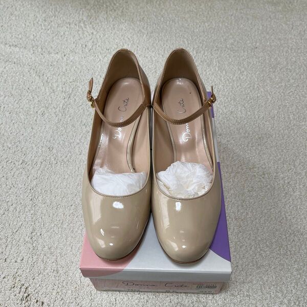 Donna Cute ストラップパンプス ベージュ 24cm 美品