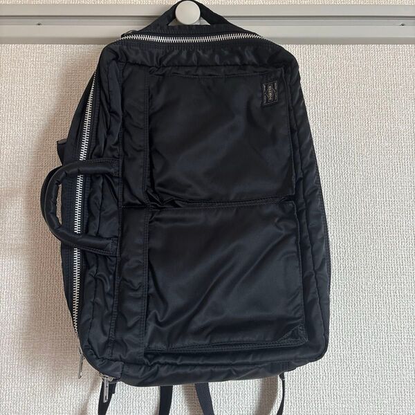 PORTER タンカー 3WAYブリーフケース ブラック