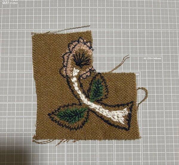 ミナペルホネンハギレ刺繍