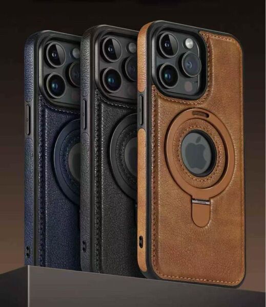 人気商品iPhone15ケース高級本革調 薄型 おしゃれ 高品質 軽量 耐衝撃 iPhone ブラウン