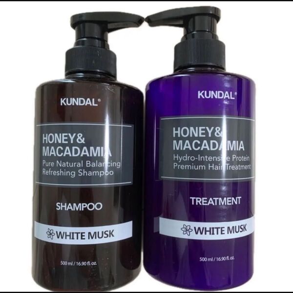 KUNDAL クンダル ホワイトムスク シャンプー トリートメント 500ml