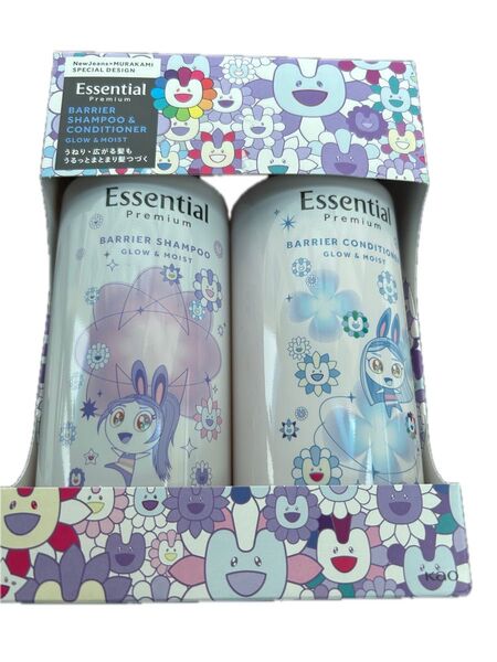 新品 限定品 エッセンシャル プレミアム シャンプー コンディショナー バリアグロウ&モイスト