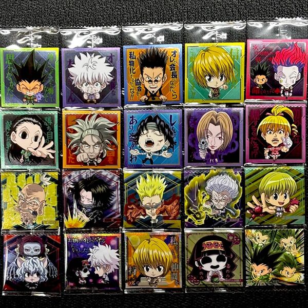 HUNTER×HUNTER シール×ウエハースvol.7 SEC シークレット ゴン キルア クラピカ レオリオ